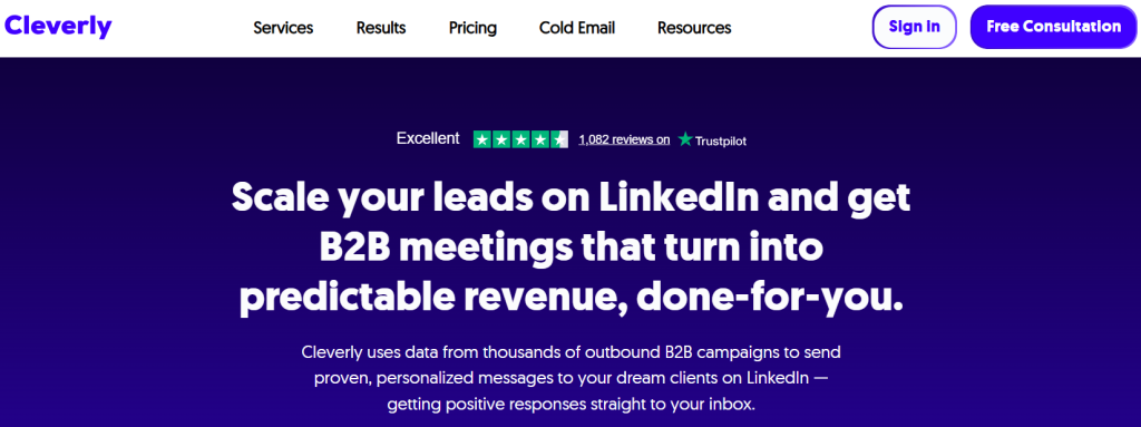 best cold outreach services in usa - Cleverly