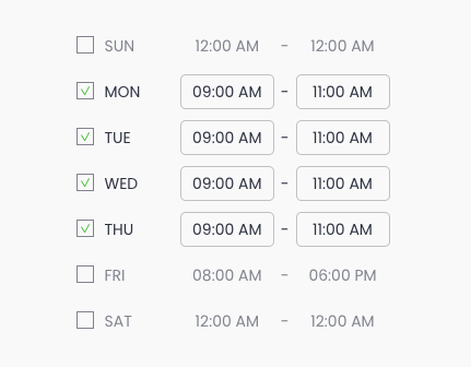 Short delivery time for emails (9 am to 11 am)
